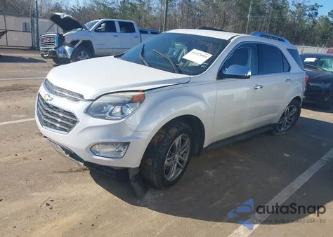 2016 Chevrolet Equinox Ltz z USA, uszkodzony, nr VIN 2GNALDEK7G1131221